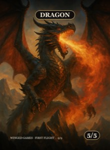 Winged Tokens · First Flight